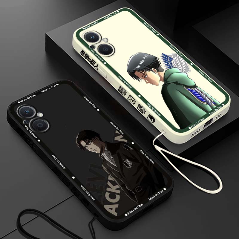Oppo A78 - Casing HP Mewah Attack On Titan