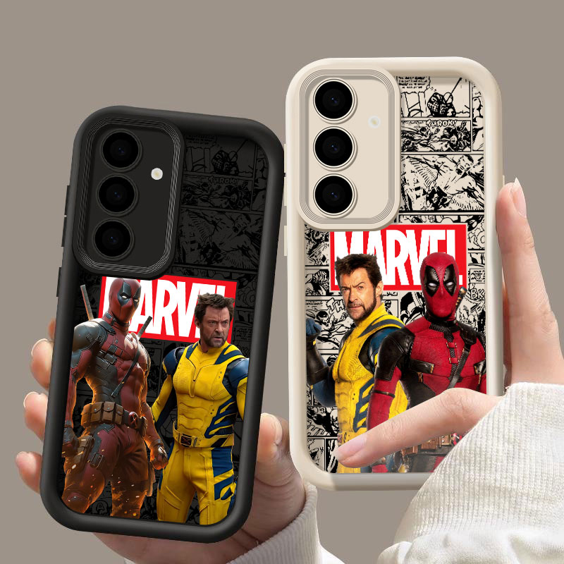 Samsung Galaxy S25 - Casing Marvel Deadpool dan Wolverine untuk