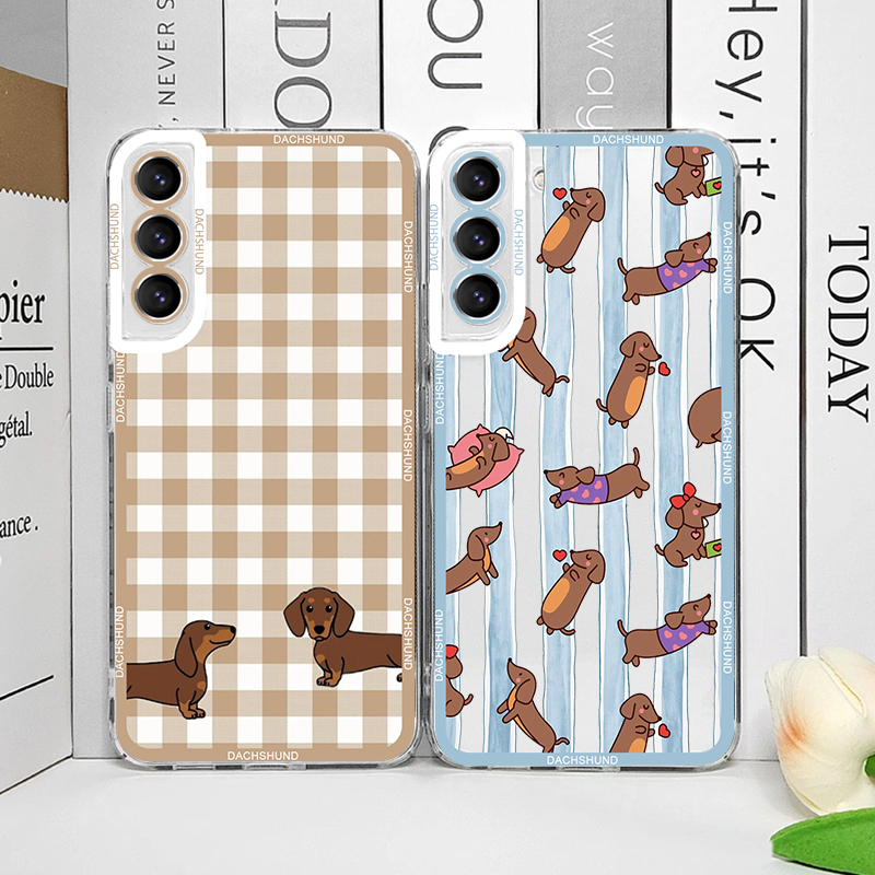 Samsung Galaxy S25 - Casing Ponsel Anjing Sosis Lucu untuk