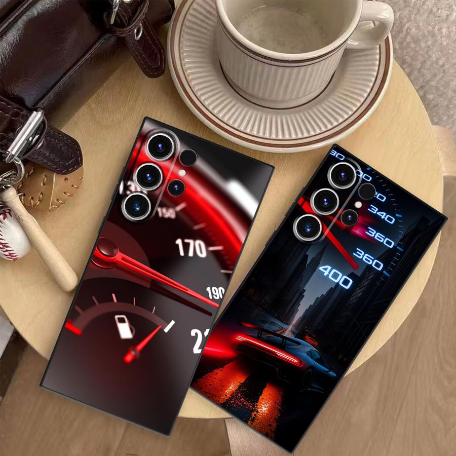 Casing Red Car Gauge untuk Sam - Samsung Galaxy S25 ulasan dan harga