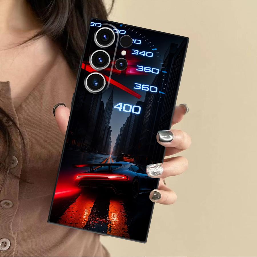 Casing Red Car Gauge untuk Sam - Samsung Galaxy S25 ulasan dan harga