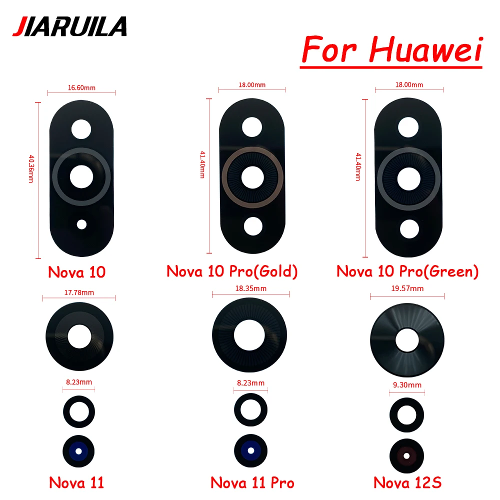10 PCS Lensa Kaca Kamera Belak - Huawei Nova 12 ulasan dan harga
