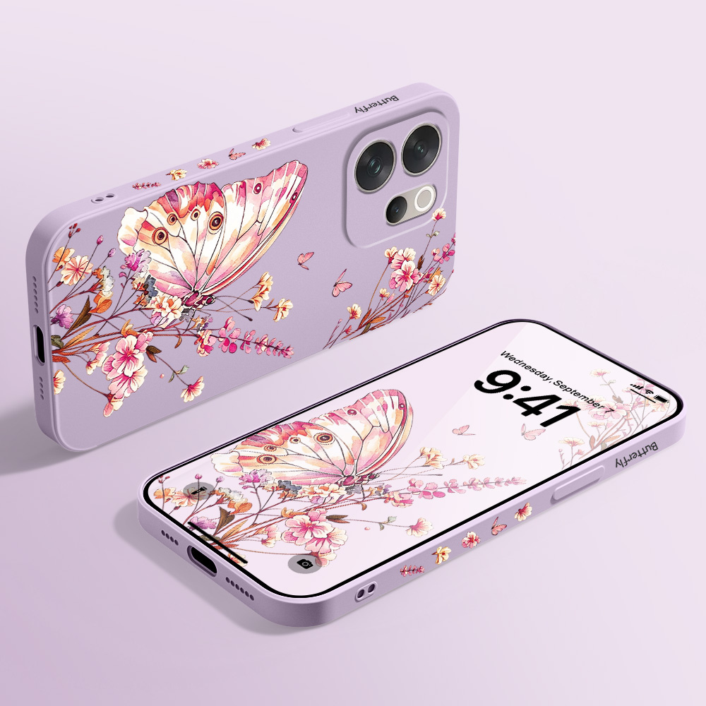Casing Ponsel Butterfly Sprig  - Vivo V40 ulasan dan harga