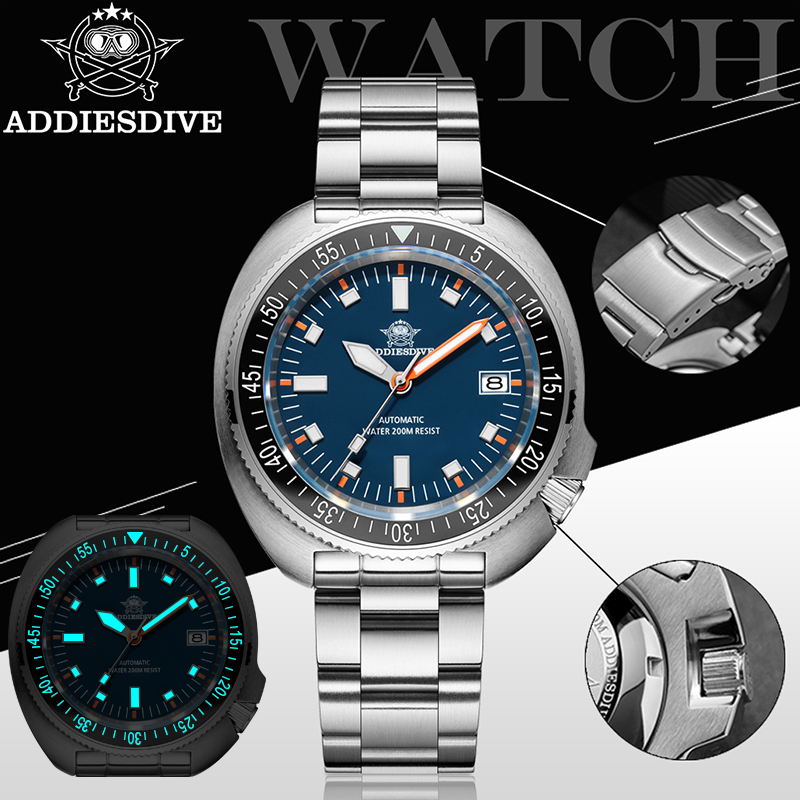 ADDIESDIVE NH35 Jam Tangan Pri - Anti Blue Light Film ulasan dan harga